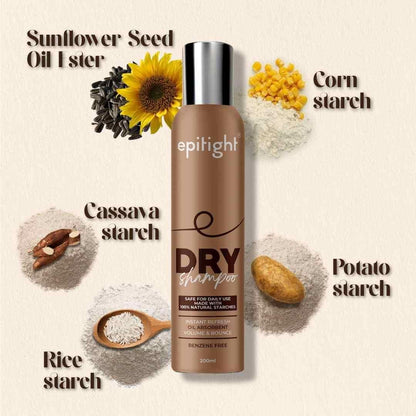 Epitight Dry Shampoo 200ml Pack of 1