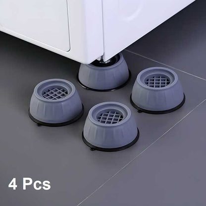 Premium Anti-Vibration Feet (Set of 4) – Shock-Absorbing Pads for Washing Machines, Dryers & Household Furniture