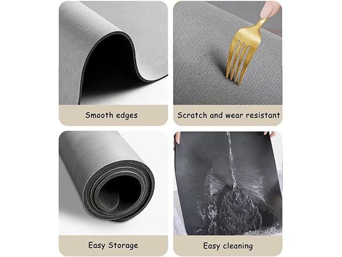Quick-Drying Mat - Pack of 2 (Assorted)